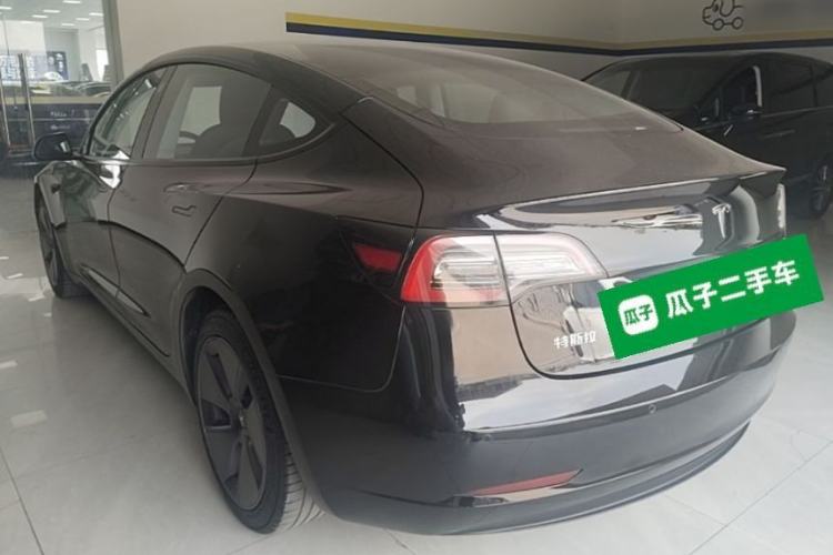 Used Tesla Model 3 2022 Rear-Wheel-Drive Version Rear Left 45 Deg