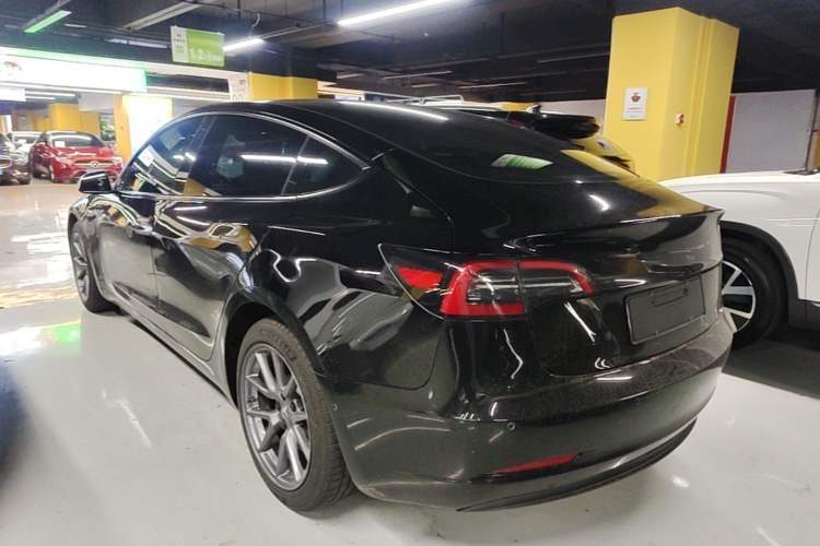 Used Tesla Model 3 2022 Rear-Wheel-Drive Version Rear Left 45 Deg
