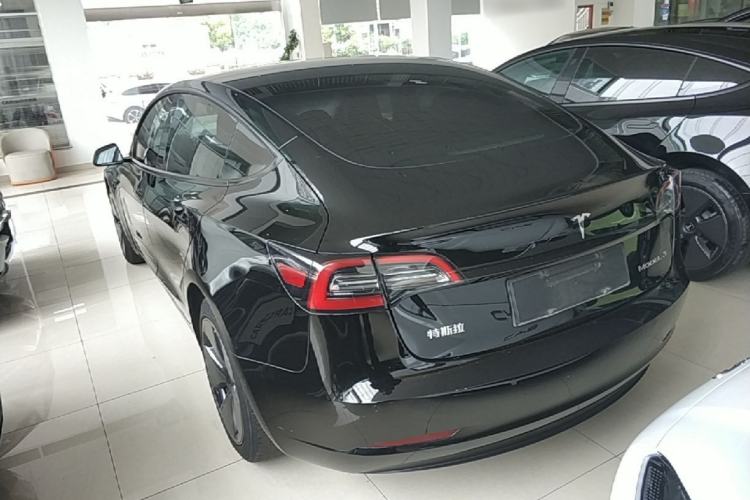 Used Tesla Model 3 2022 Rear-Wheel-Drive Version Rear Left 45 Deg