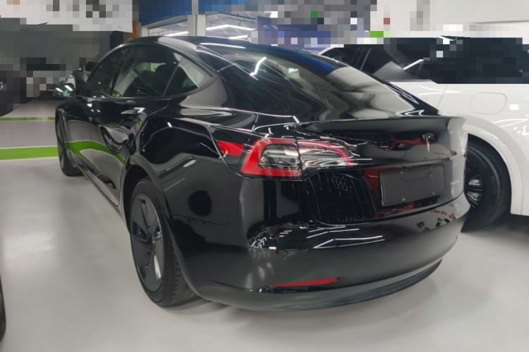 Used Tesla Model 3 2022 Rear-Wheel-Drive Version Rear Left 45 Deg