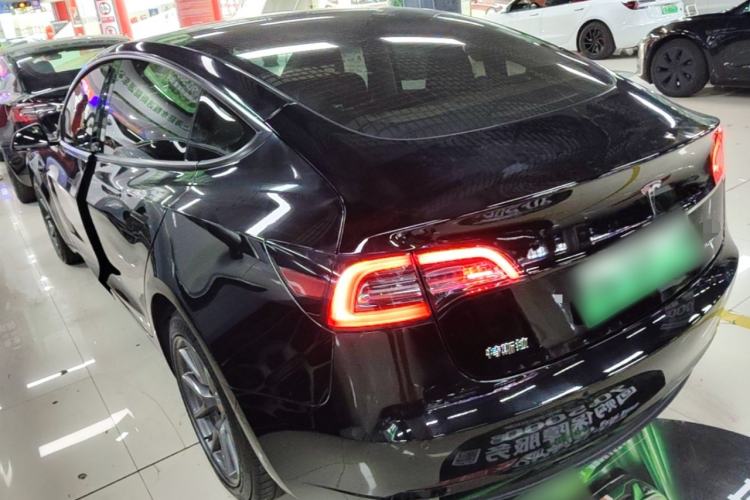 Used Tesla Model 3 2022 Rear-Wheel-Drive Version Rear Left 45 Deg