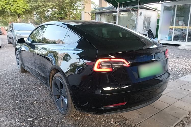 Used Tesla Model 3 2022 Rear-Wheel-Drive Version Rear Left 45 Deg