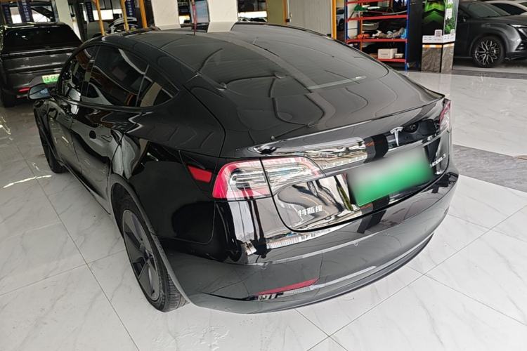 Used Tesla Model 3 2022 Rear-Wheel-Drive Version Rear Left 45 Deg