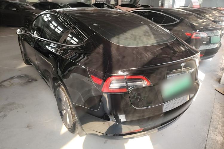 Used Tesla Model 3 2022 Rear-Wheel-Drive Version Rear Left 45 Deg