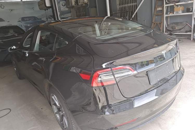 Used Tesla Model 3 2022 Rear-Wheel-Drive Version Rear Left 45 Deg