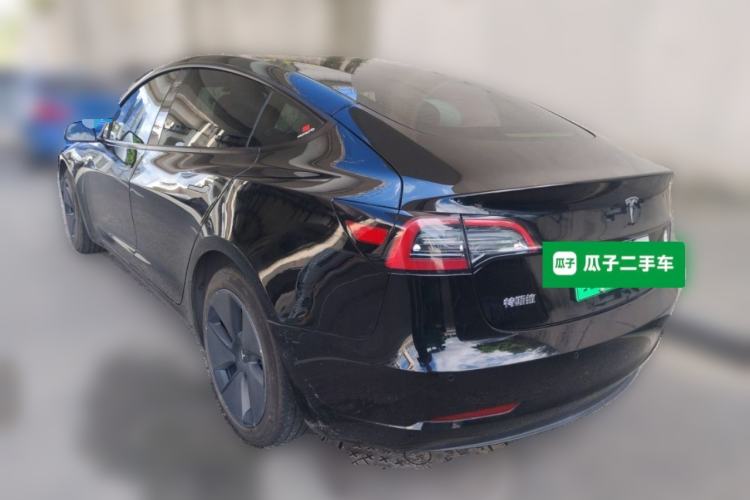 Used Tesla Model 3 2022 Rear-Wheel-Drive Version Rear Left 45 Deg