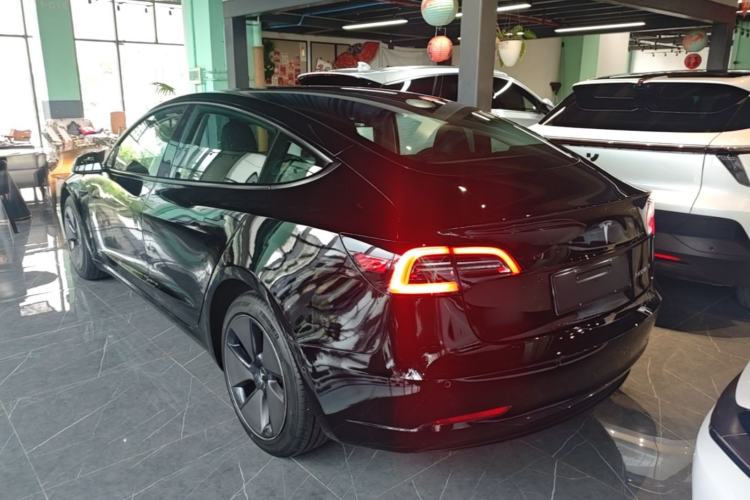 Used Tesla Model 3 2022 Rear-Wheel-Drive Version Rear Left 45 Deg