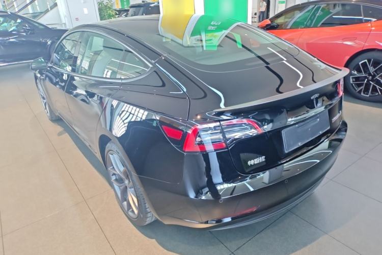 Used Tesla Model 3 2022 Performance High-Performance All-Wheel-Drive Version Rear Left 45 Deg