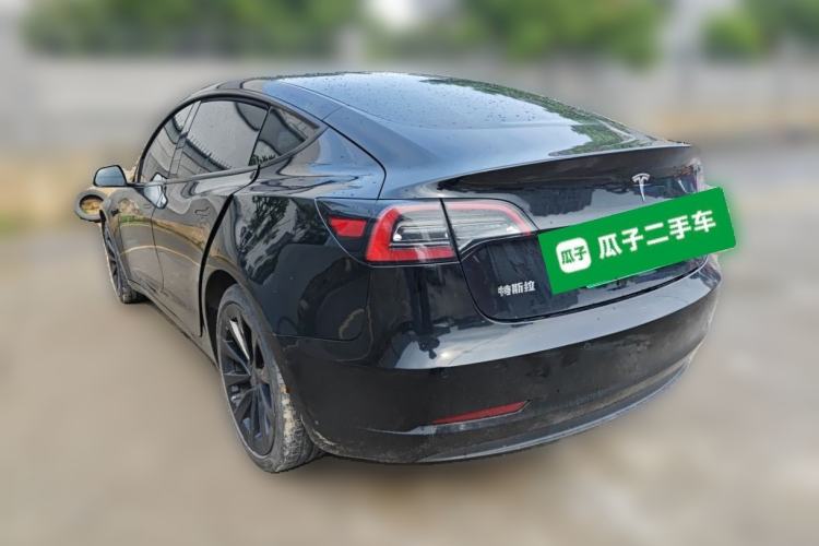 Used Tesla Model 3 2022 Rear-Wheel-Drive Version Rear Left 45 Deg