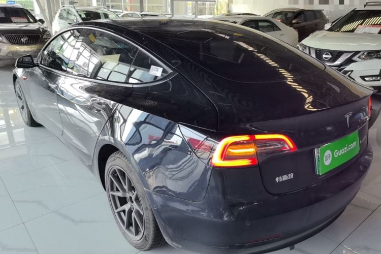 Used Tesla Model 3 2022 Rear-Wheel-Drive Version Rear Left 45 Deg