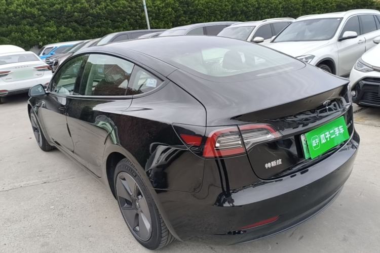 Used Tesla Model 3 2022 Rear-Wheel-Drive Version Rear Left 45 Deg