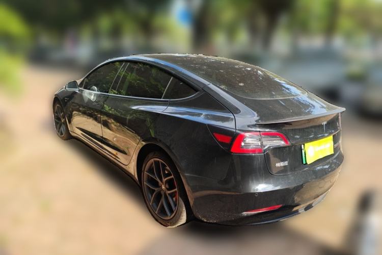 Used Tesla Model 3 2022 Performance High-Performance All-Wheel-Drive Version Rear Left 45 Deg