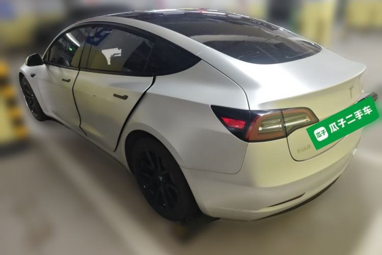 Used Tesla Model 3 2022 Rear-Wheel-Drive Version Rear Left 45 Deg