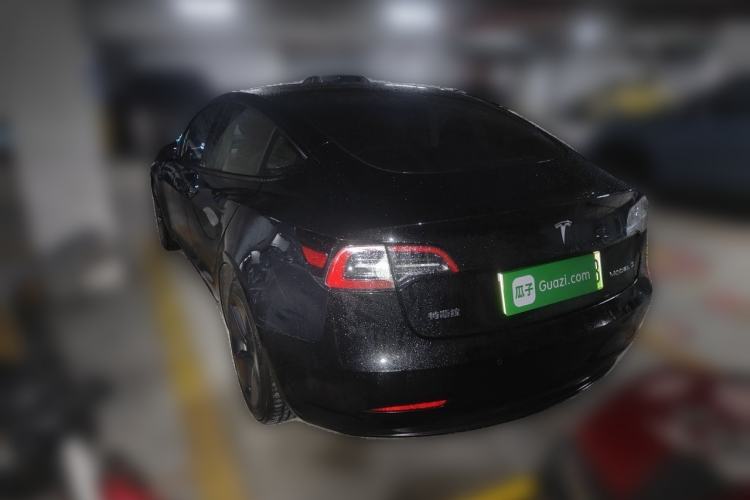 Used Tesla Model 3 2022 Rear-Wheel-Drive Version Rear Left 45 Deg