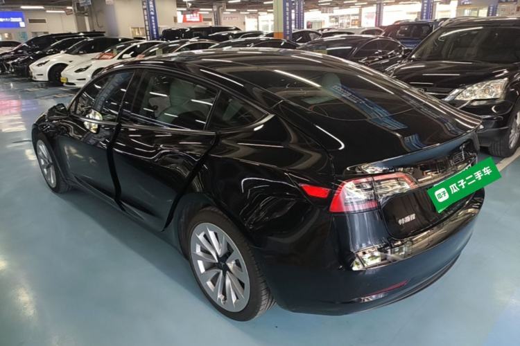 Used Tesla Model 3 2022 Rear-Wheel-Drive Version Rear Left 45 Deg