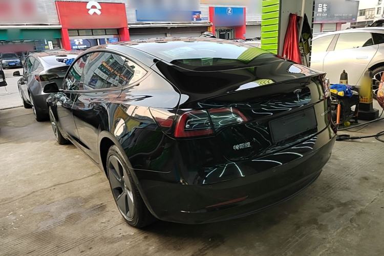 Used Tesla Model 3 2022 Rear-Wheel-Drive Version Rear Left 45 Deg