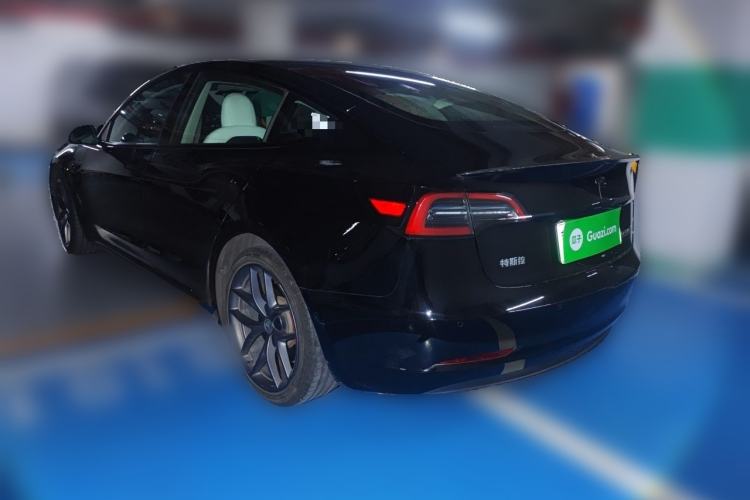 Used Tesla Model 3 2022 Performance High-Performance All-Wheel-Drive Version Rear Left 45 Deg