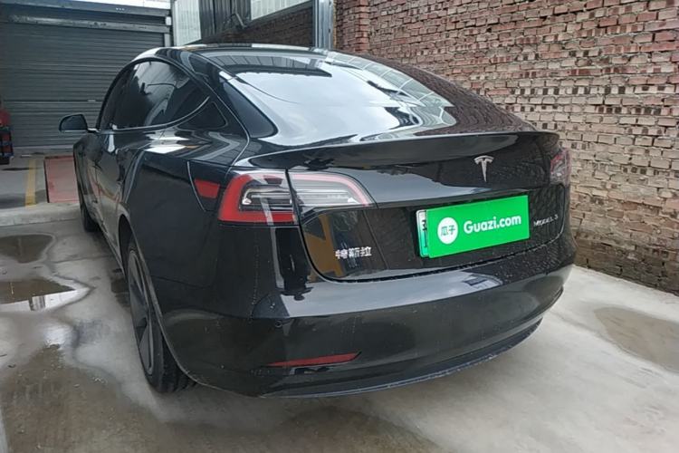 Used Tesla Model 3 2022 Rear-Wheel-Drive Version Rear Left 45 Deg