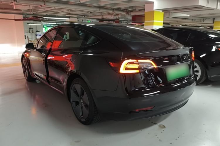 Used Tesla Model 3 2022 Rear-Wheel-Drive Version Rear Left 45 Deg