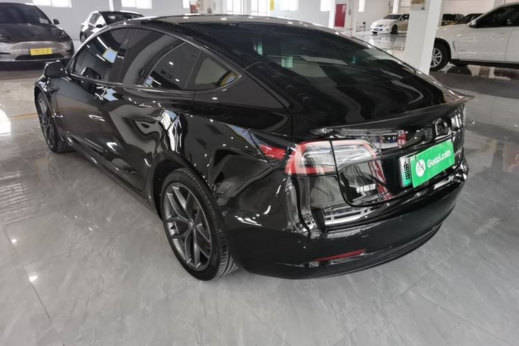 Used Tesla Model 3 2022 Performance High-Performance All-Wheel-Drive Version Rear Left 45 Deg