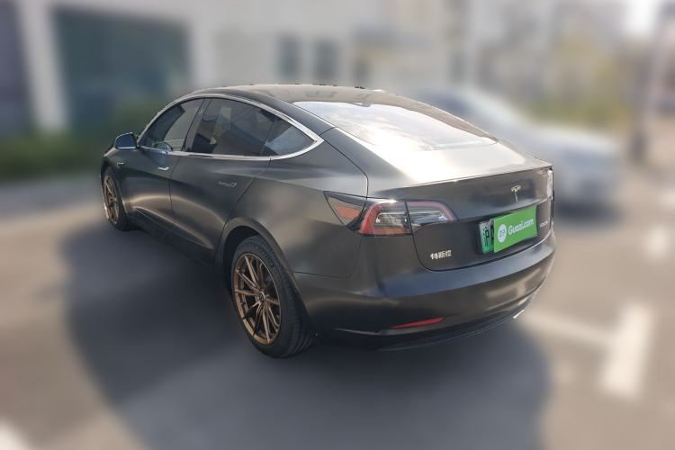 Used Tesla Model 3 2022 Rear-Wheel-Drive Version Rear Left 45 Deg