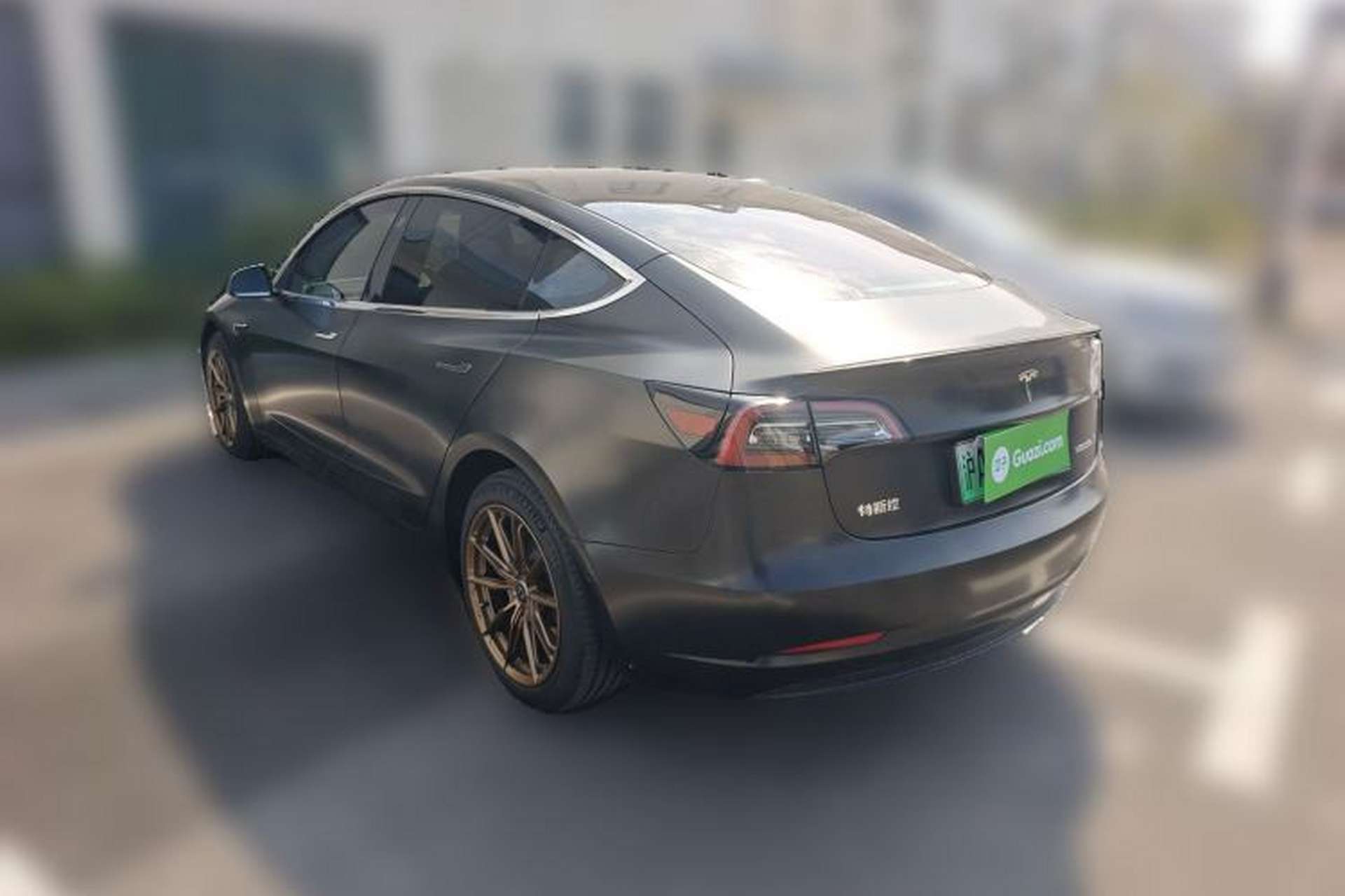 Used Tesla Model 3 2022 Rear-Wheel-Drive Version Rear Left 45 Deg