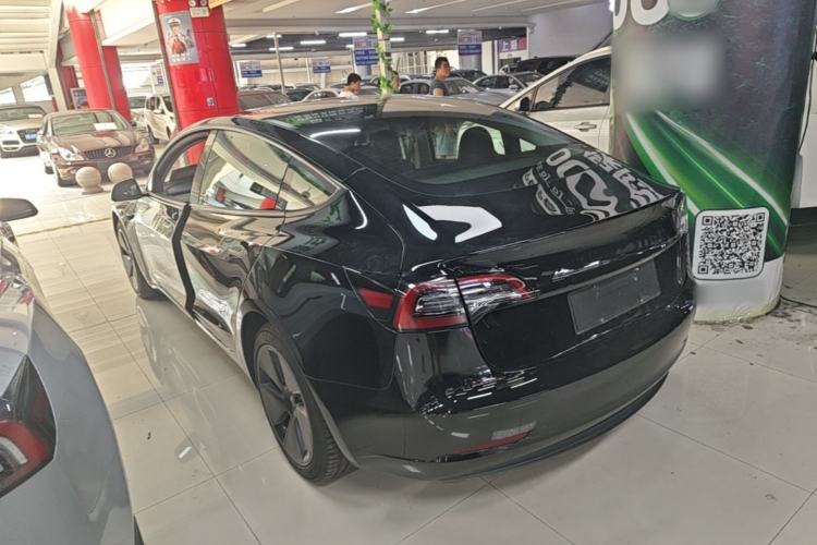 Used Tesla Model 3 2022 Rear-Wheel-Drive Version Rear Left 45 Deg
