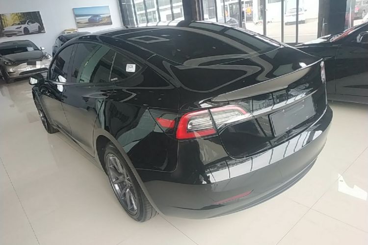 Used Tesla Model 3 2022 Rear-Wheel-Drive Version Rear Left 45 Deg