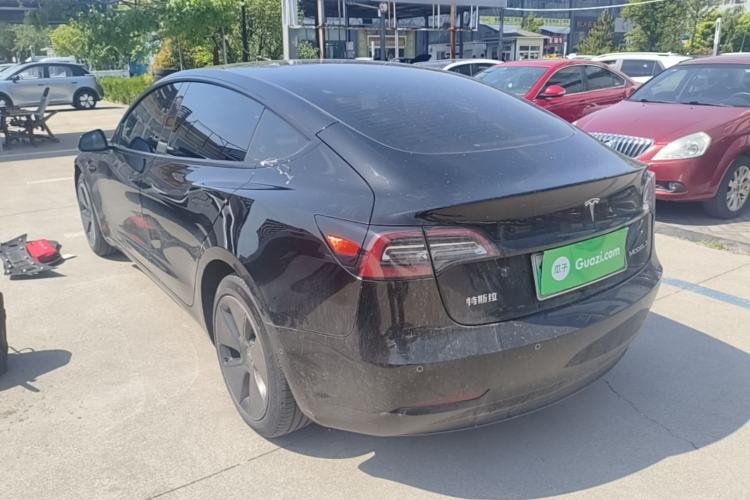 Used Tesla Model 3 2022 Rear-Wheel-Drive Version Rear Left 45 Deg