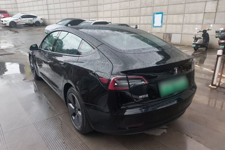 Used Tesla Model 3 2022 Rear-Wheel-Drive Version Rear Left 45 Deg