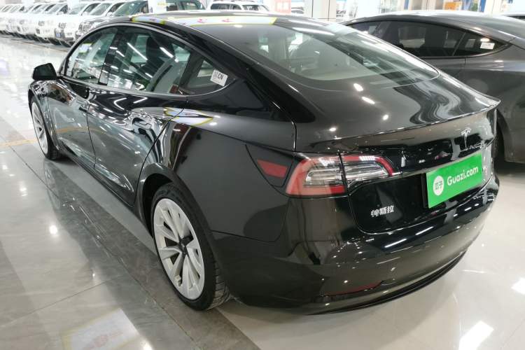 Used Tesla Model 3 2022 Rear-Wheel-Drive Version Rear Left 45 Deg