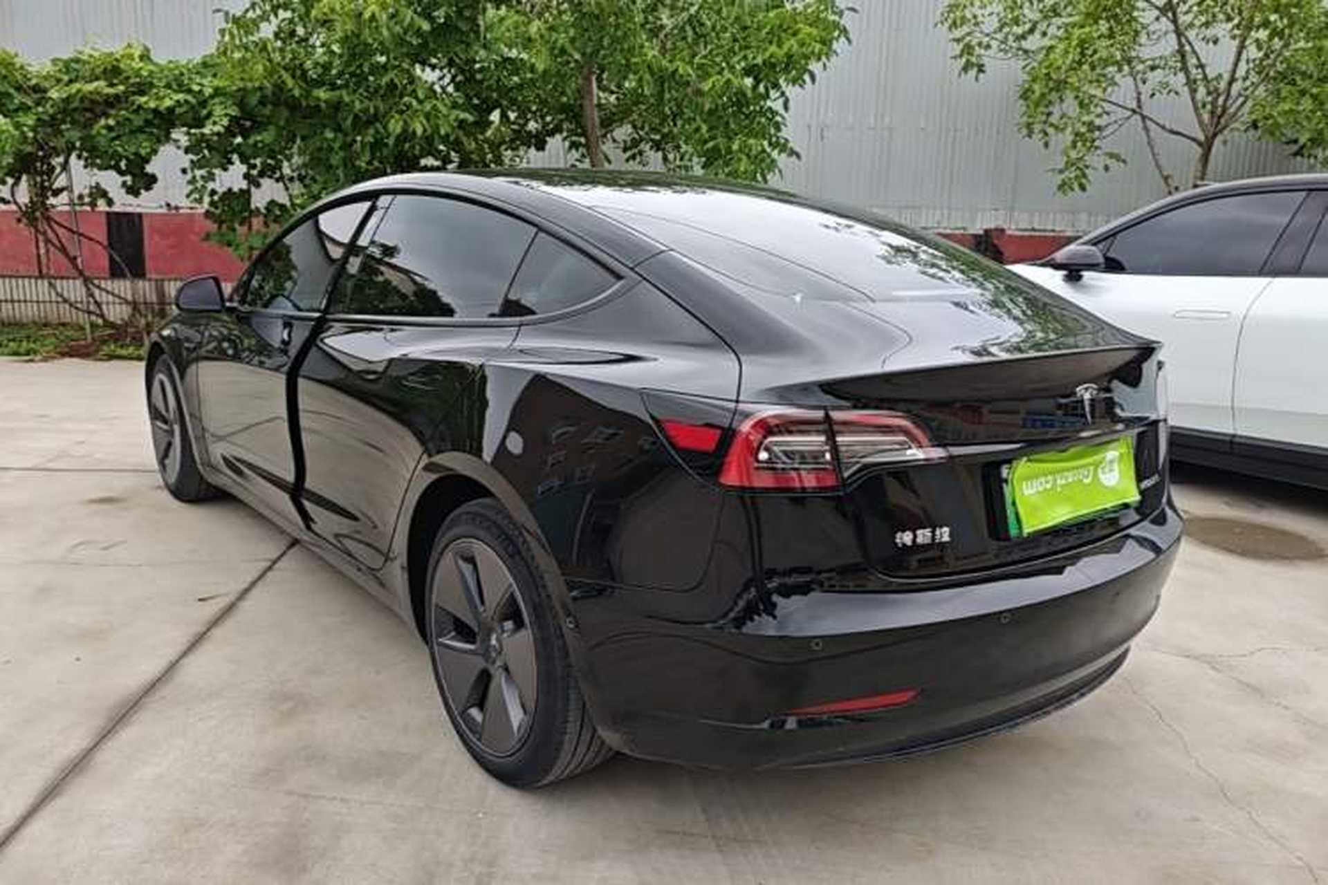 Used Tesla Model 3 2022 Rear-Wheel-Drive Version Rear Left 45 Deg