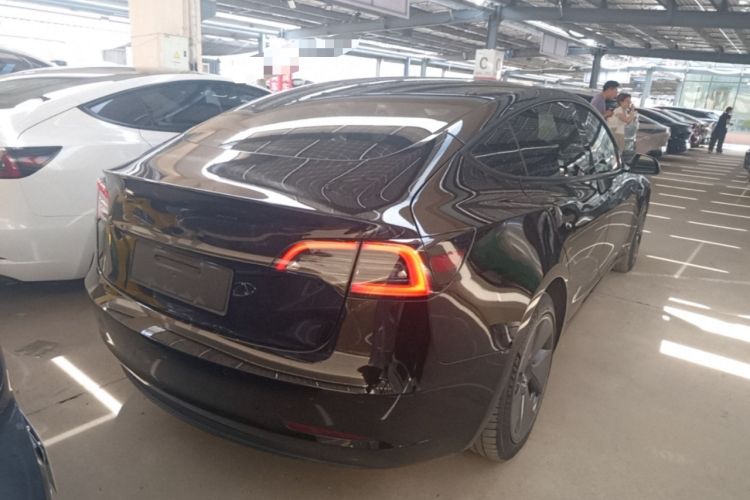 Used Tesla Model 3 2022 Rear-Wheel-Drive Version Rear Right 45 Deg