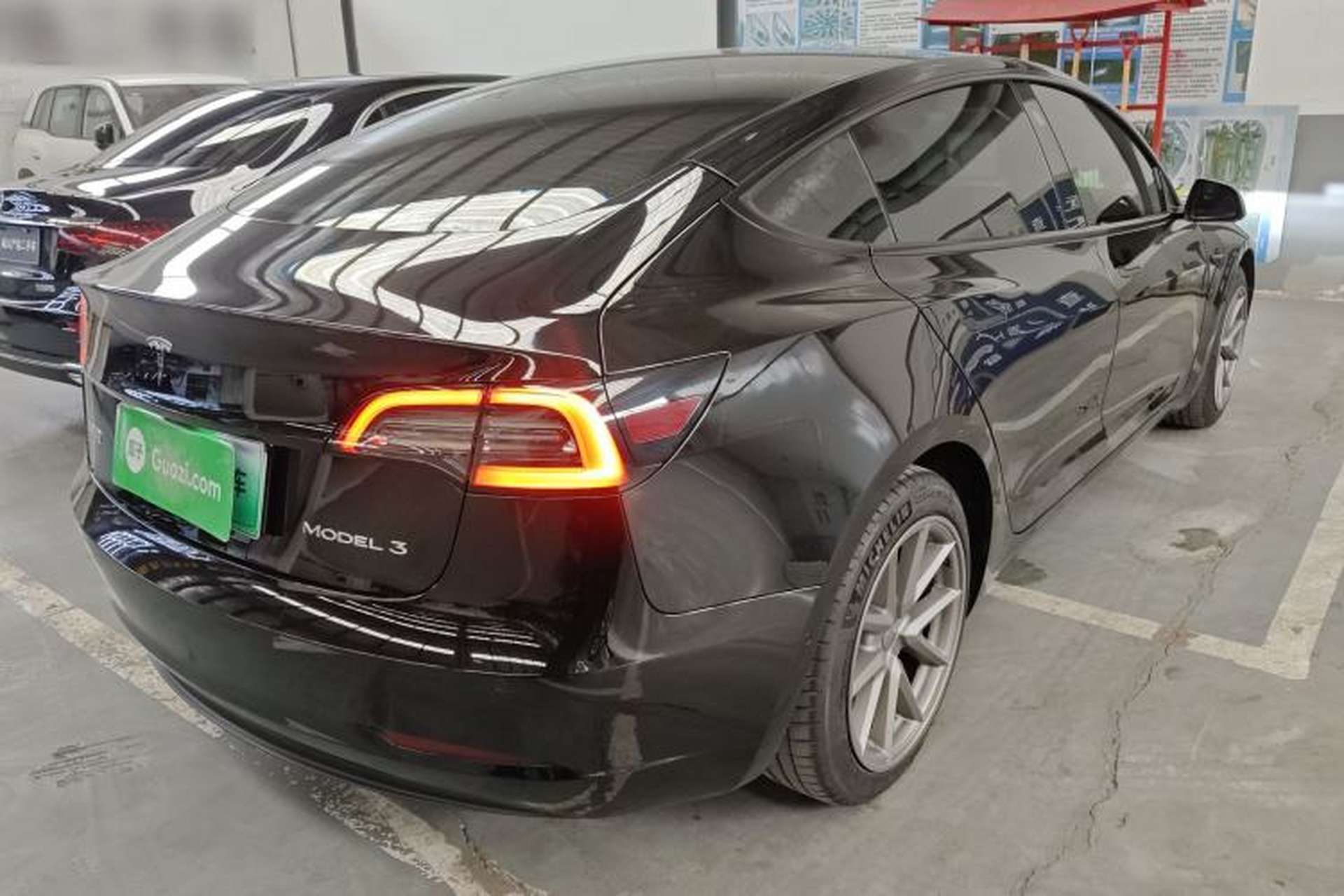 Used Tesla Model 3 2022 Rear-Wheel-Drive Version Rear Right 45 Deg