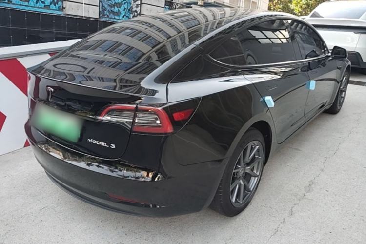 Used Tesla Model 3 2022 Rear-Wheel-Drive Version Rear Right 45 Deg