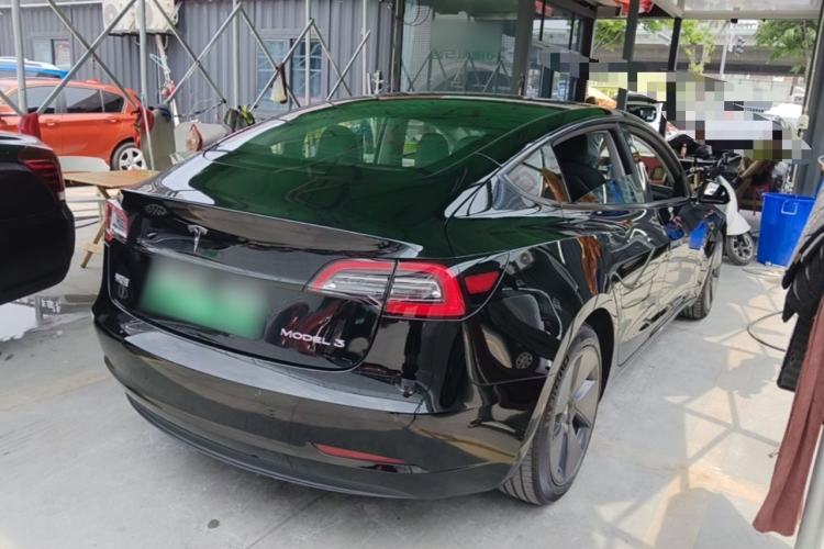 Used Tesla Model 3 2022 Rear-Wheel-Drive Version Rear Right 45 Deg