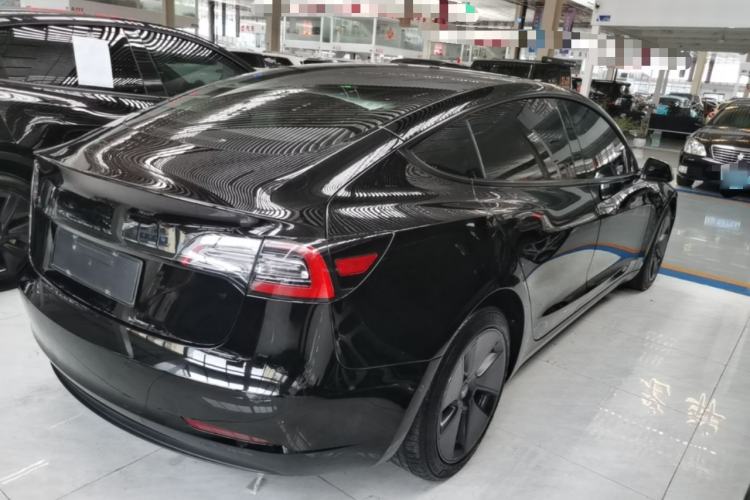 Used Tesla Model 3 2022 Rear-Wheel-Drive Version Rear Right 45 Deg