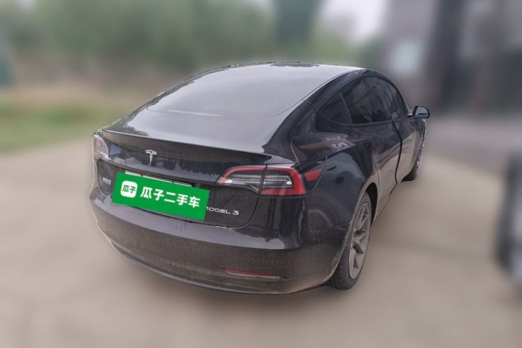 Used Tesla Model 3 2022 Rear-Wheel-Drive Version Rear Right 45 Deg