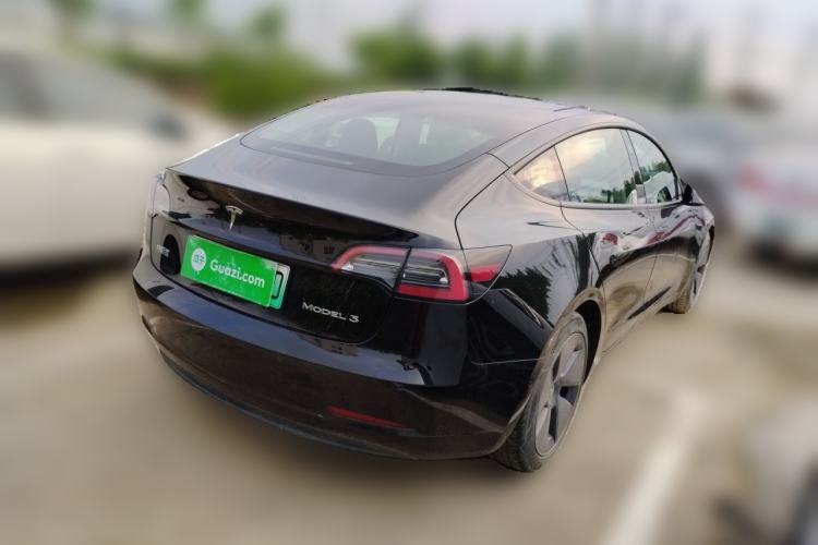 Used Tesla Model 3 2022 Rear-Wheel-Drive Version Rear Right 45 Deg