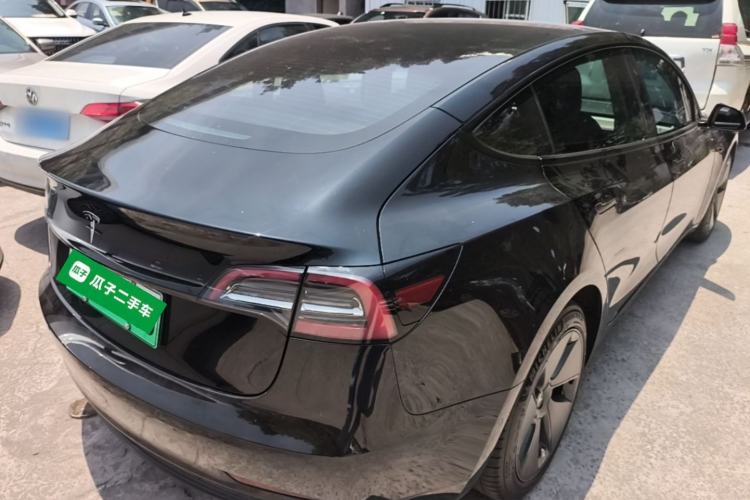 Used Tesla Model 3 2022 Rear-Wheel-Drive Version Rear Right 45 Deg