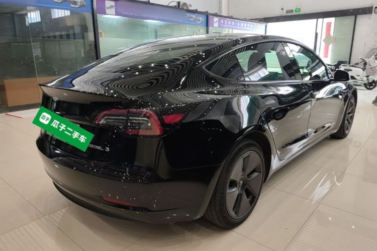 Used Tesla Model 3 2022 Rear-Wheel-Drive Version Rear Right 45 Deg