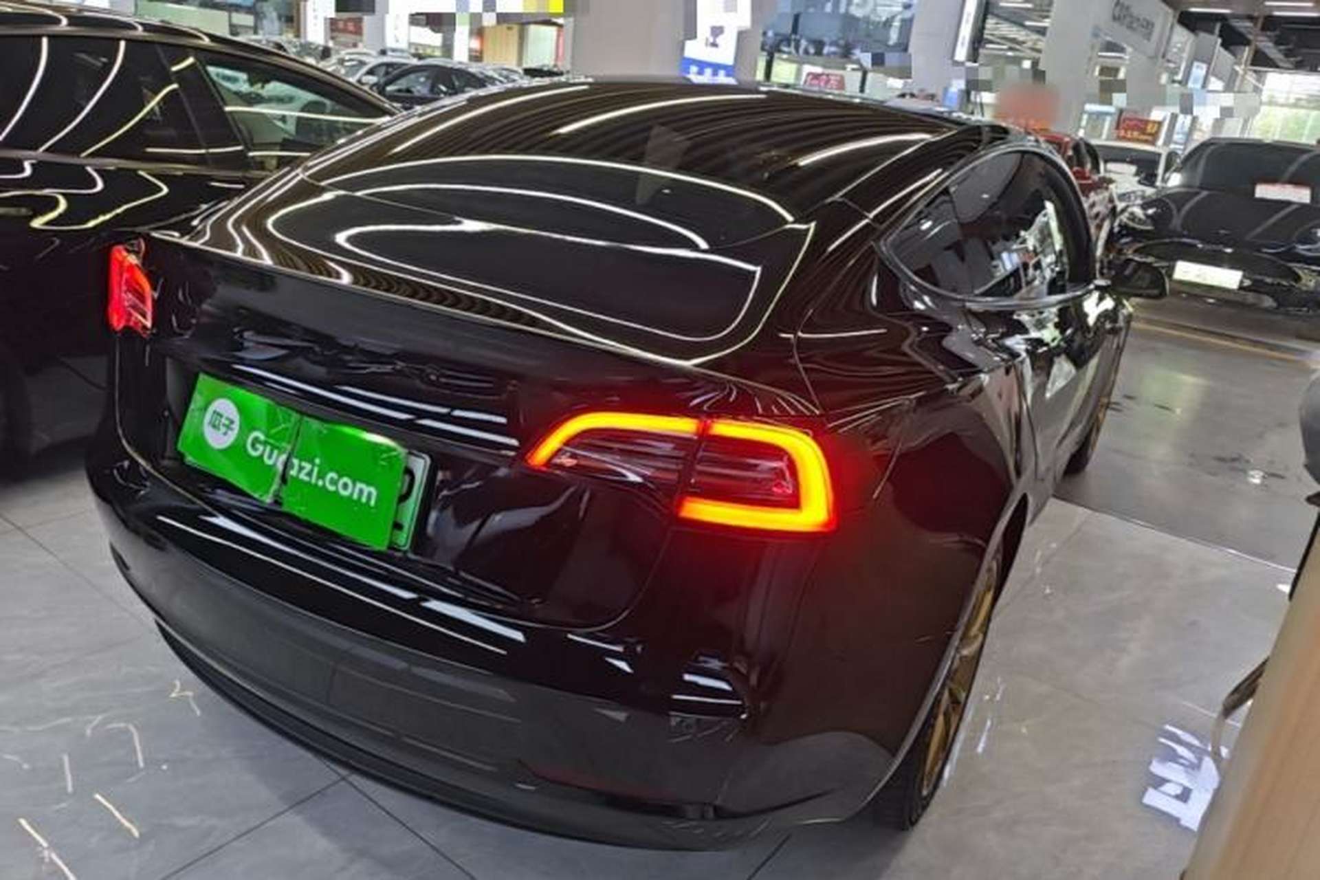 Used Tesla Model 3 2022 Rear-Wheel-Drive Version Rear Right 45 Deg