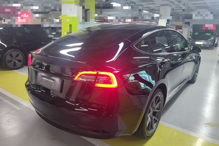 Used Tesla Model 3 2022 Rear-Wheel-Drive Version Rear Right 45 Deg