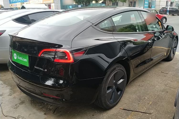 Used Tesla Model 3 2022 Rear-Wheel-Drive Version Rear Right 45 Deg