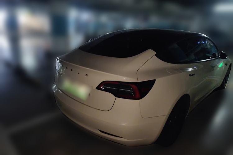 Used Tesla Model 3 2022 Rear-Wheel-Drive Version Rear Right 45 Deg