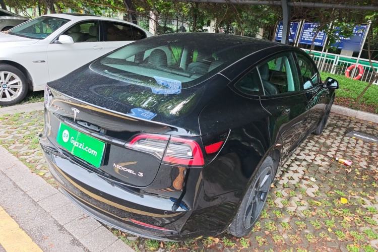 Used Tesla Model 3 2022 Rear-Wheel-Drive Version Rear Right 45 Deg