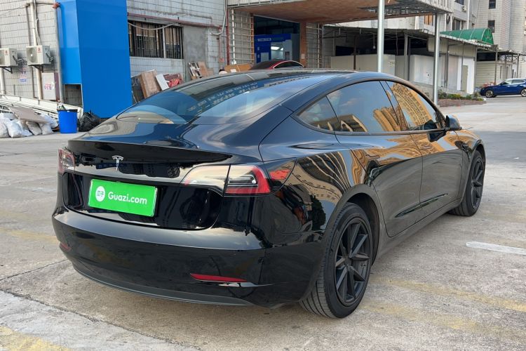 Used Tesla Model 3 2022 Rear-Wheel-Drive Version Rear Right 45 Deg