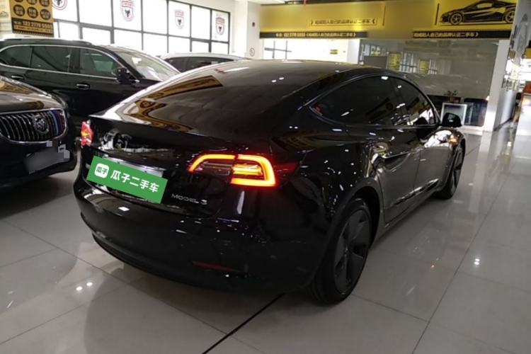 Used Tesla Model 3 2022 Rear-Wheel-Drive Version Rear Right 45 Deg