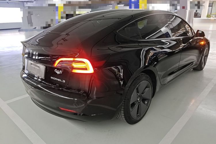Used Tesla Model 3 2022 Rear-Wheel-Drive Version Rear Right 45 Deg