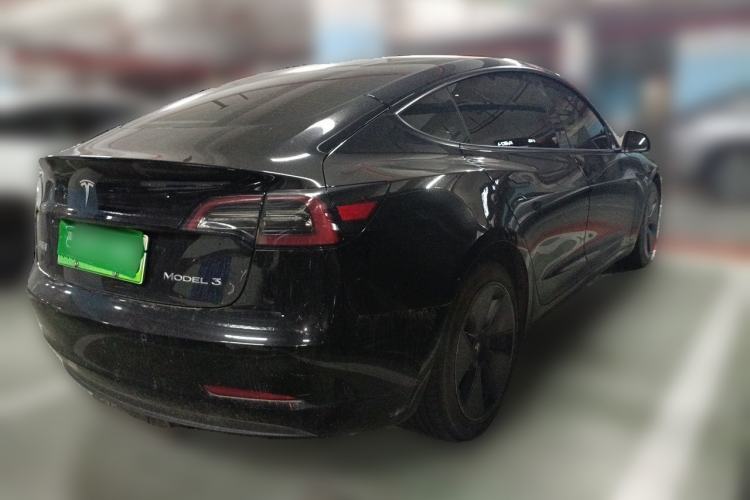 Used Tesla Model 3 2022 Rear-Wheel-Drive Version Rear Right 45 Deg